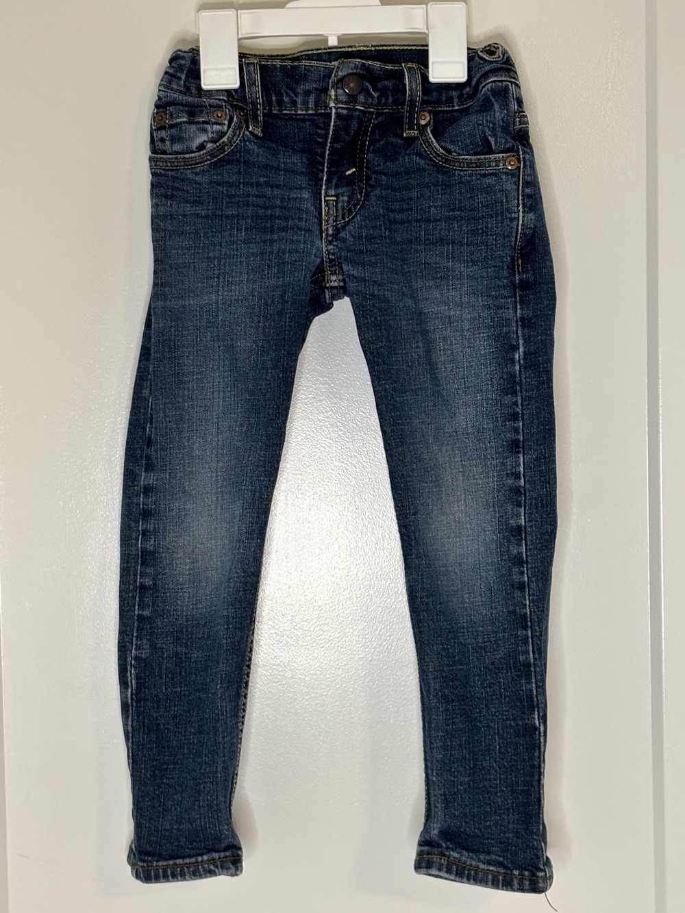 Levi’s Classic Dark Blue Kid’s Skinny Jeans Athletic Sz 5
